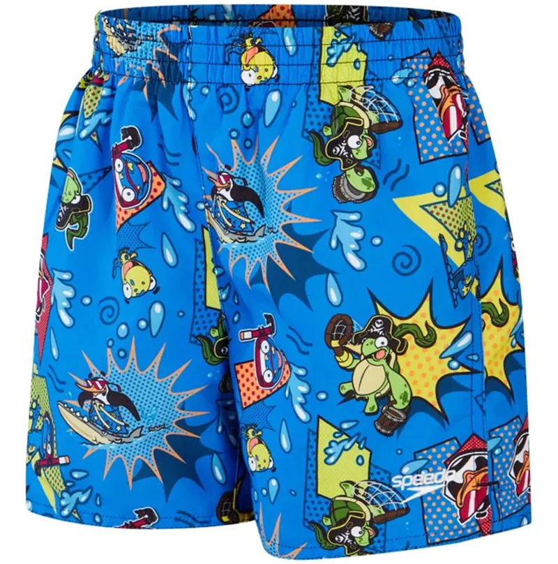 Speedo Toddler Boys LTS 11 Watershort Bondi/Canary/Cherry Pink